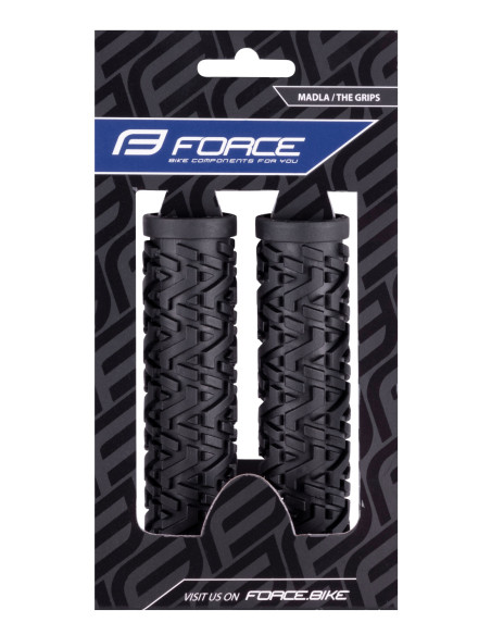  Punhos FORCE RUBBER Preto