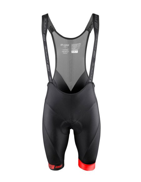 Calções FORCE F B51 PRETO-VERMELHO