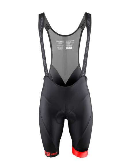 Calções FORCE F B51 PRETO-VERMELHO