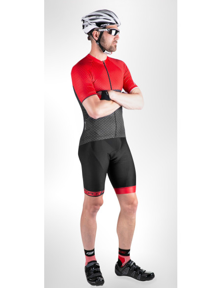  Calções FORCE F B51 PRETO-VERMELHO