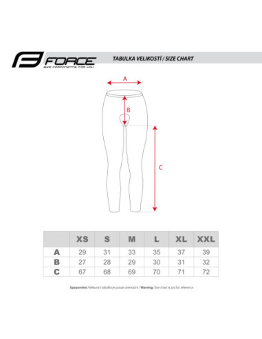 Trousers FORCE RIDGE LADY black-grey