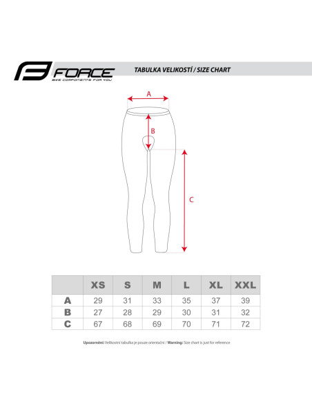 Trousers FORCE RIDGE LADY black-grey