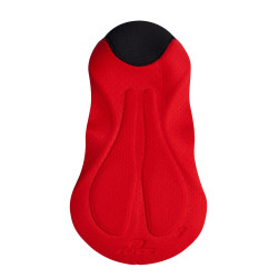 Shorts FORCE F STRIPE NOIR-ROUGE