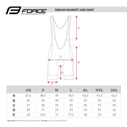Pantalones Cortos FORCE F STRIPE NEGRO