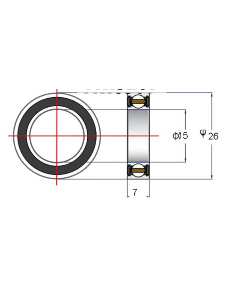 15267 PREMIUM HARE Rolamento
