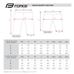 Shorts FORCE F MTB-11