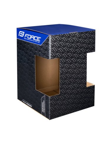  Capacete FORCE TIGER downhill preto-vermelho-branco