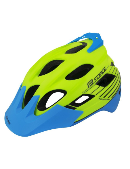 Capacete Force Raptor AMARELO-AZUL