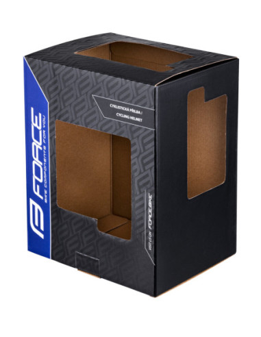  Capacete FORCE FUN STRIPES Criança BRANCO-CINZA-AZUL