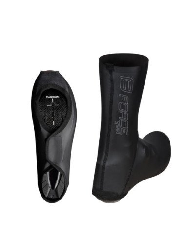 Shoe Covers FORCE SPEED ROAD w/o zipper black