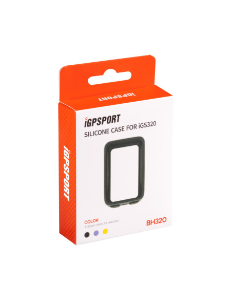  CAPA DE SILICONE iGPSport iGS320 PRETA