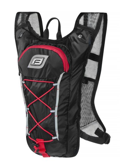 MOCHILA FORCE PILOT 10L PRETO-VERMELHO