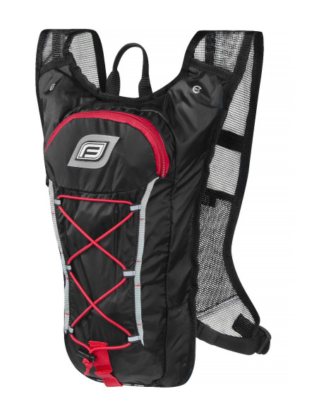 MOCHILA FORCE PILOT 10L PRETO-VERMELHO