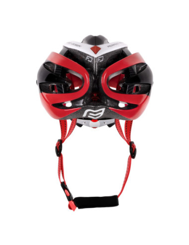 CAPACETE FORCE ROAD PRETO-VERMELHO-BRANCO