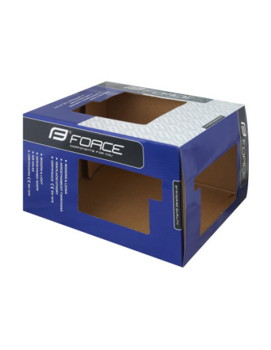 CAPACETE FORCE ROAD PRETO-VERMELHO-BRANCO