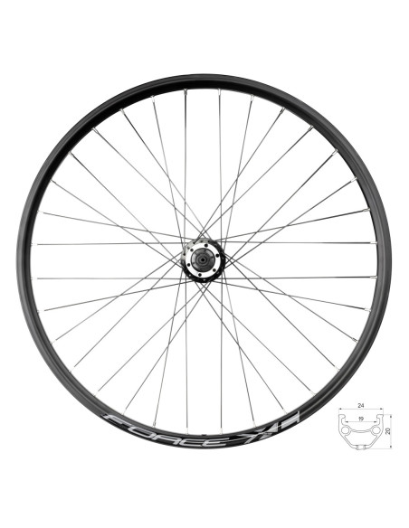 Roda traseira DISCO FORCE XC 559x19