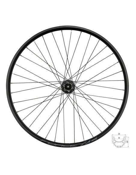 Roda traseira DISCO FORCE XC 622x19 FHM475-6b 36sh