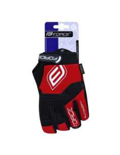 Luvas Force Gel Autonomy VERMELHO 2