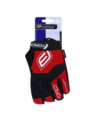  Luvas Force Gel Autonomy VERMELHO