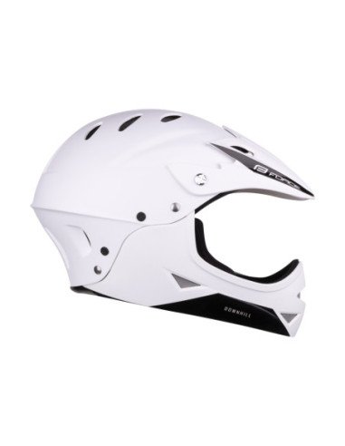  Capacete FORCE DOWNHILL junior BRANCO S-M