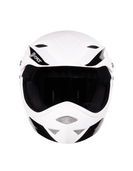  Capacete FORCE DOWNHILL junior BRANCO S-M