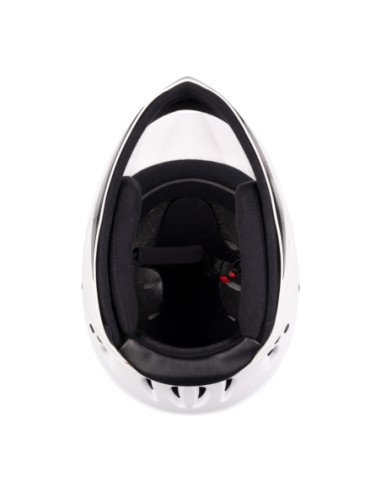  Capacete FORCE DOWNHILL junior BRANCO S-M