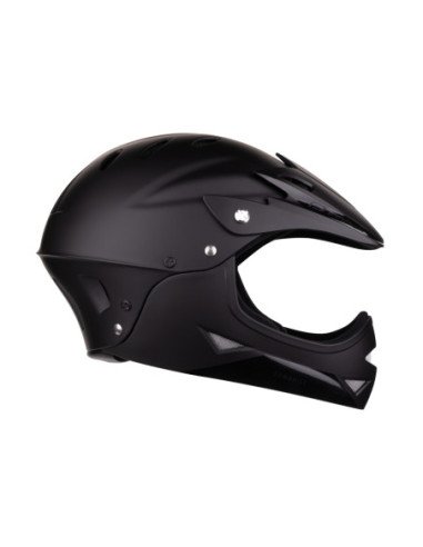  Capacete FORCE DOWNHILL junior PRETO S-M