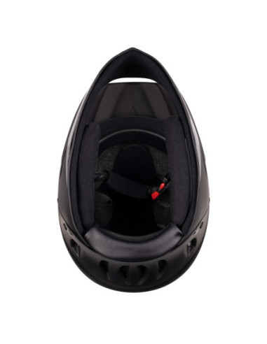  Capacete FORCE DOWNHILL junior PRETO S-M