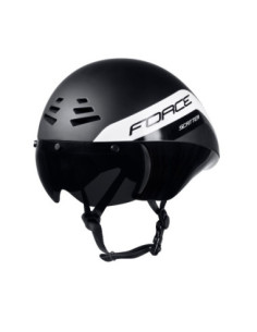 Capacete FORCE SCATTER timetrial Preto