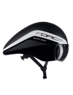 Capacete FORCE SCATTER timetrial Preto 2