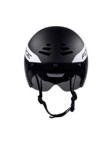  Capacete FORCE SCATTER timetrial Preto