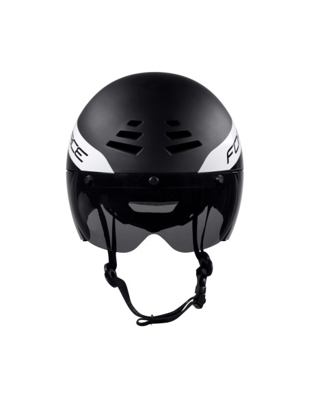  Capacete FORCE SCATTER timetrial Preto