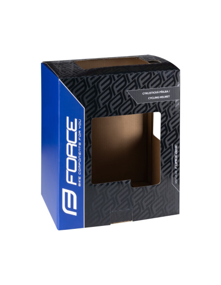  Capacete FORCE SCATTER timetrial Preto