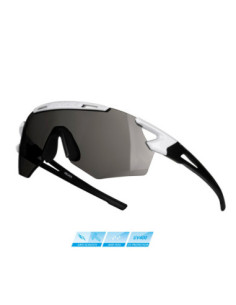 ÓCULOS FORCE ARCADE BRANCO-PRETO POLAR