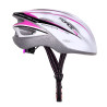 Casco FORCE HAL BLANCO-ROSA