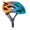 Capacete FORCE BULL HUE AZUL-LARANJA