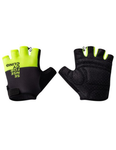 LUVAS FORCE FINE PRETO-AMARELO